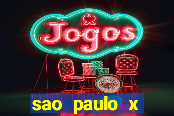 sao paulo x cruzeiro ao vivo hd